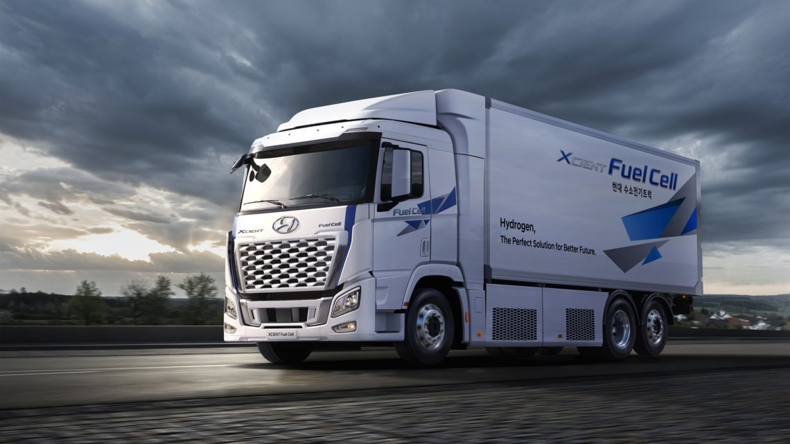 Hyundai XCIENT Fuel Cell komt naar Nederland