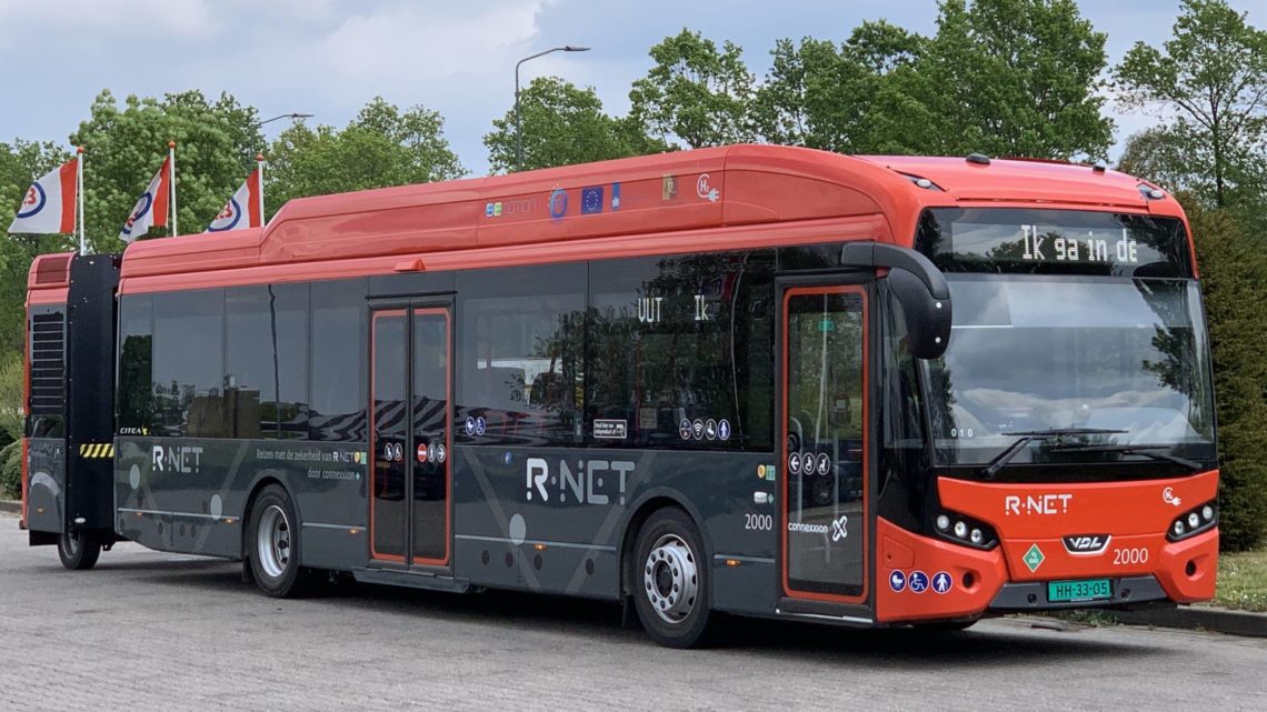 Connexxion rijdt eind 2021 met twintig waterstofbussen