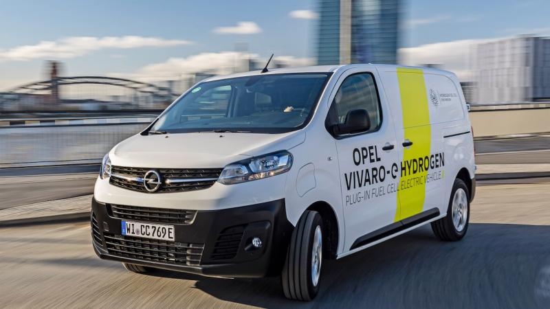 Emissievrij bezorgen met de nieuwe Opel Vivaro-e HYDROGEN