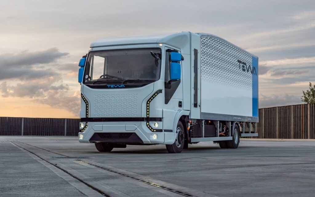 Tevva onthult eerste Britse waterstoftruck