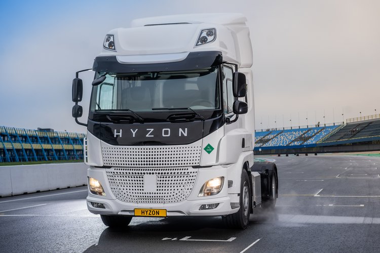 Hyzon Motors levert 18 vrachtwagens aan Hylane