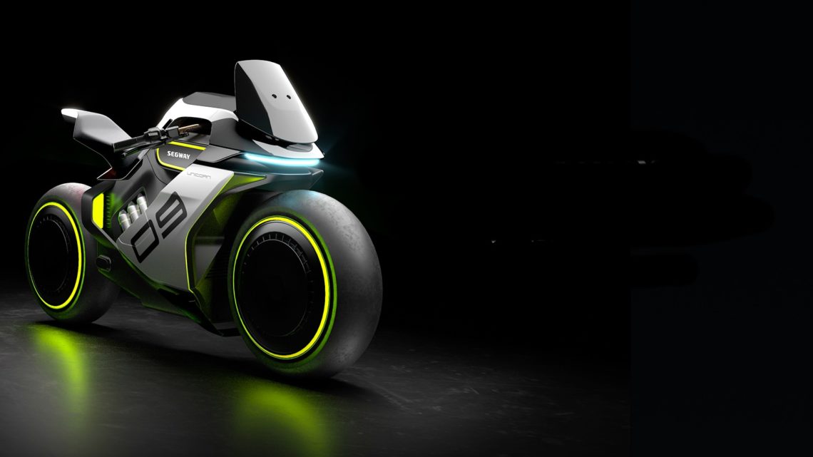 Segway komt met hybride waterstof elektrische motorfiets