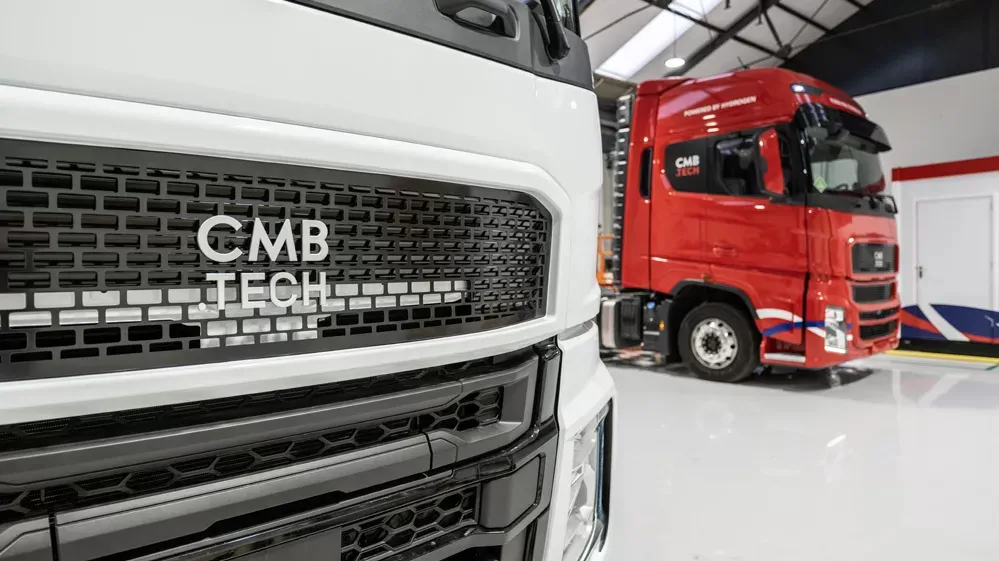 CMB.TECH bouwt nieuwe trucks om tot dual fuel waterstoftrucks