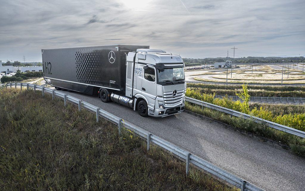 Daimler Truck test truck met vloeibare waterstof