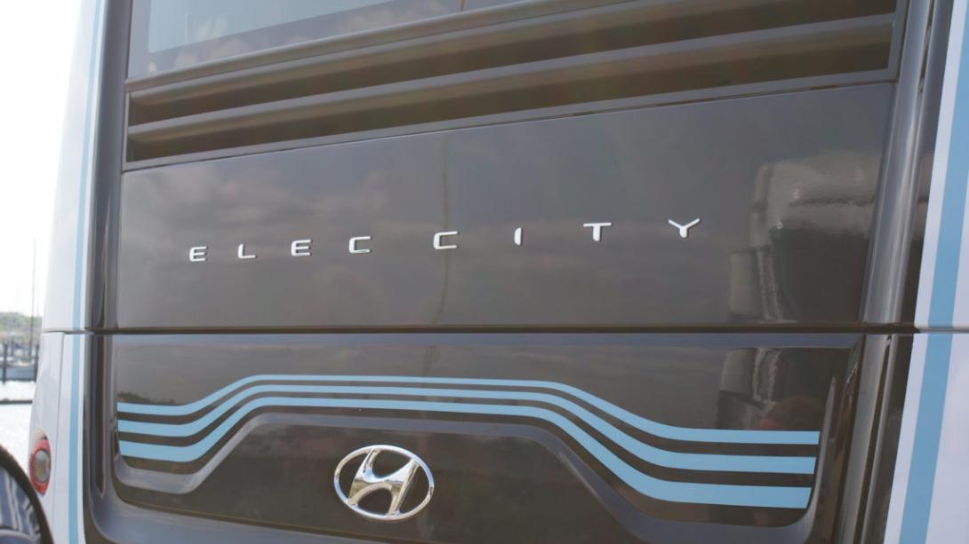 Hyundai Elec City waterstofbus in Nederland