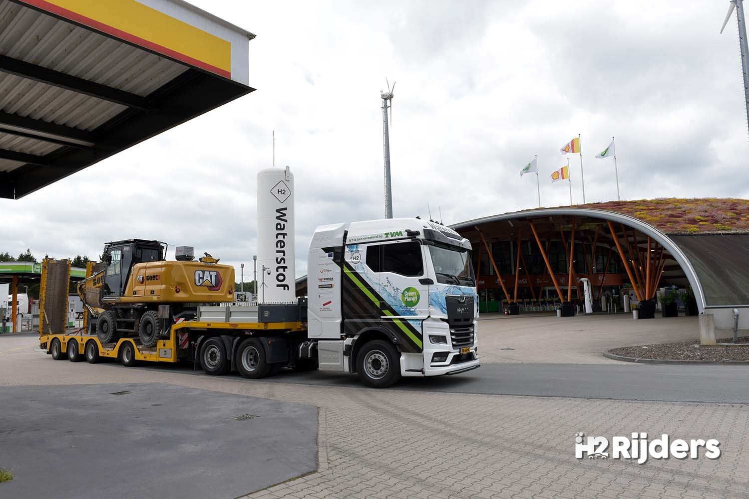Waterstoftruck om uit te proberen: Green Planet zet MAN hTGX in als demotruck