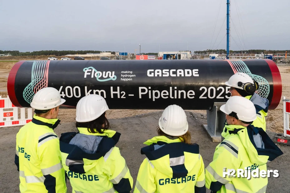 Vraag naar het Duitse waterstofnet verdubbelt: bedrijven leggen bijna 6 gigawatt vast