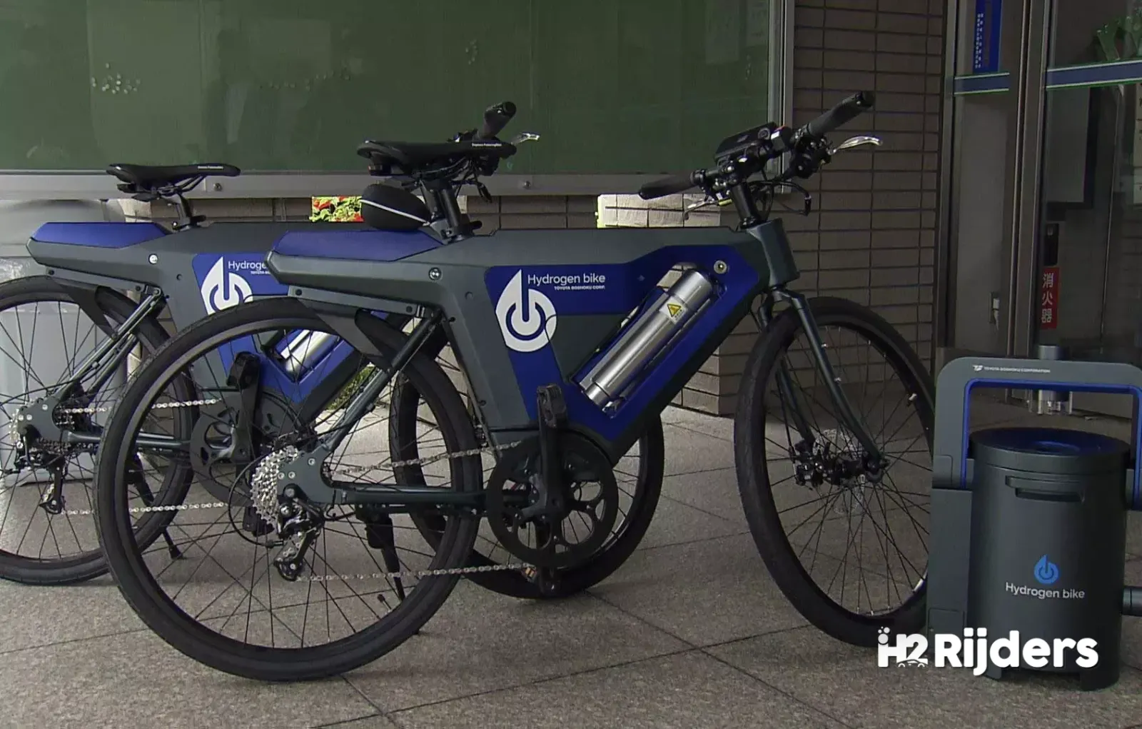 Gratis waterstoffietsen in Fukushima: Toyota Boshoku krimpt de Mirai-brandstofcel tot handpalmformaat